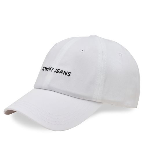 Casquette Tommy Hilfiger Linear Logo AM0AM12024 White YBR - Chaussures.fr - Modalova