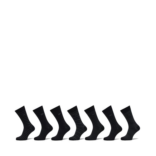 Lot de 7 paires de chaussettes hautes Cristiano Ronaldo CR7 8190-80-9000 Noir - Chaussures.fr - Modalova