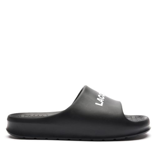 Mules / sandales de bain Lacoste Branded Serve Slide 2.0 747CMA0015 Noir - Chaussures.fr - Modalova