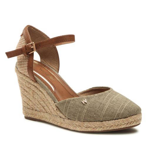 Espadrilles Wrangler Brava WL31500A Taupe 029 - Chaussures.fr - Modalova