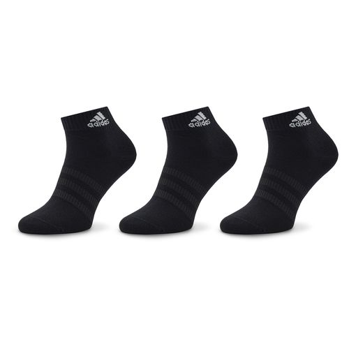 Lot de 3 paires de chaussettes basses unisexe adidas Thin and Light Ankle Socks 3 Pairs IC1282 Noir - Chaussures.fr - Modalova