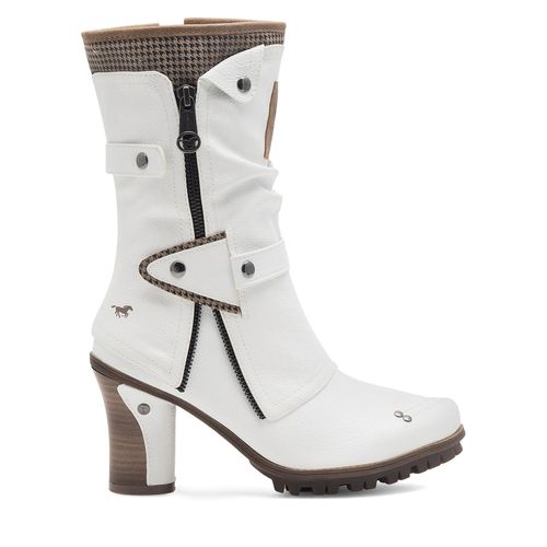 Bottines Mustang 1141-606 Blanc - Chaussures.fr - Modalova