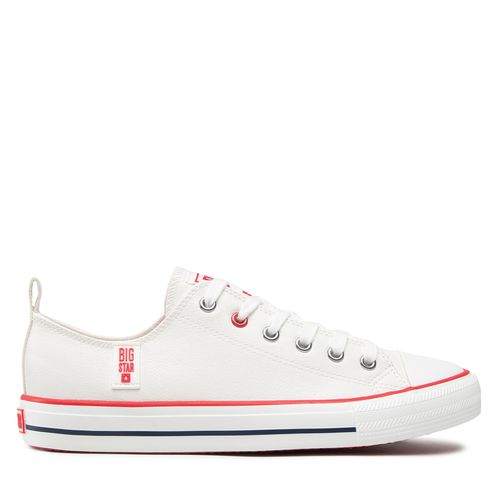 Sneakers Big Star Shoes JJ174069 White/Red - Chaussures.fr - Modalova