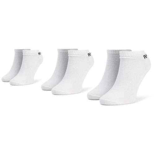 Lot de 3 paires de chaussettes basses unisexe Reebok Act Core Low Cut Sock 3p FL5224 Blanc - Chaussures.fr - Modalova
