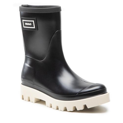 Bottes de pluie Hugo Athena Bootie 50475454 10243560 01 Black 003 - Chaussures.fr - Modalova