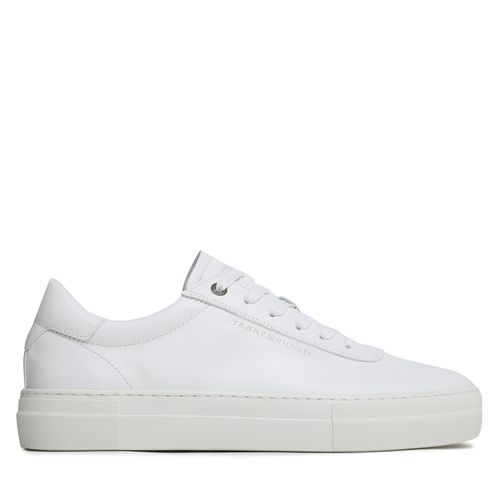 Sneakers Tommy Hilfiger Modern Premium Leather Cupsole FM0FM04744 White YBS - Chaussures.fr - Modalova