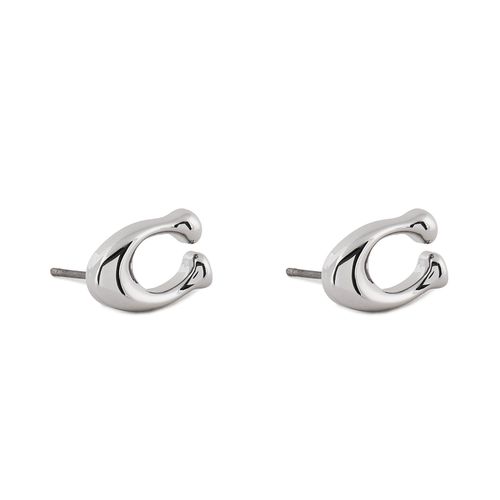 Boucles d'oreilles Coach 37369816RHO030 Argent - Chaussures.fr - Modalova