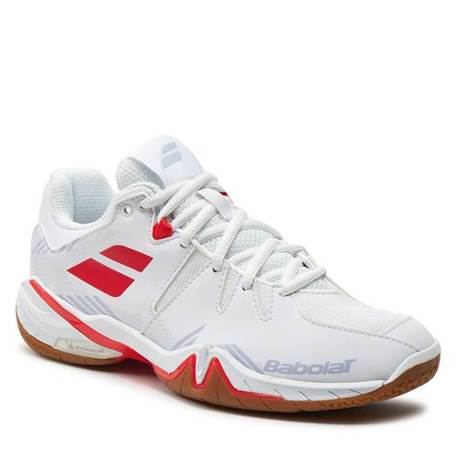 Chaussures Babolat Shadow Spirit 31F23642 White/Lavender - Chaussures.fr - Modalova