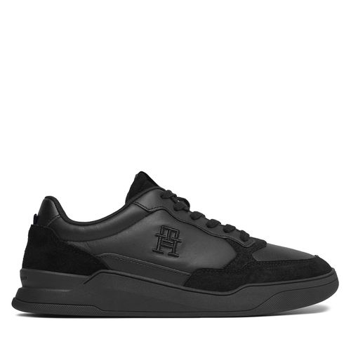 Sneakers Tommy Hilfiger Elevated Cupsole Lth Mix FM0FM04929 Black BDS - Chaussures.fr - Modalova