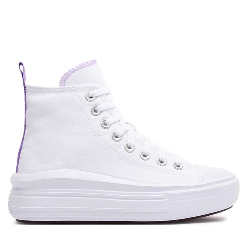 Sneakers Converse Chuck Taylor All Star Move Platform A03667C White/Pixel Purple/White - Chaussures.fr - Modalova