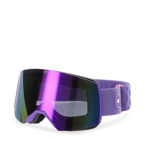 Masque de ski 4F 4FJWAW24AGOGF040 Violet - Chaussures.fr - Modalova