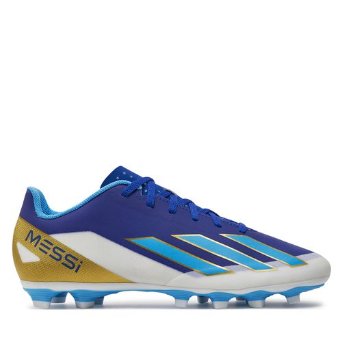 Chaussures de football adidas X Crazyfast Messi Club Flexible Ground Boots ID0724 Bleu marine - Chaussures.fr - Modalova