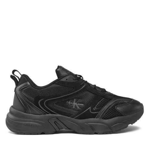 Sneakers Calvin Klein Jeans Retro Tennis Su-Mesh Wn YM0YM00589 Triple Black 0GT - Chaussures.fr - Modalova