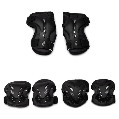 Set de protection Fila Skates 60750902 Noir - Chaussures.fr - Modalova