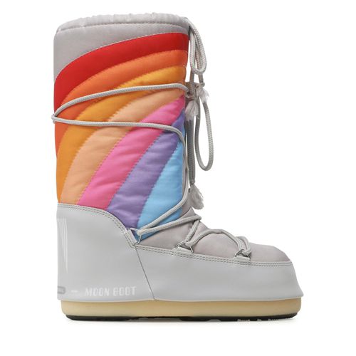 Bottes de neige Moon Boot Icon Rainbow 14027700002 Gris - Chaussures.fr - Modalova