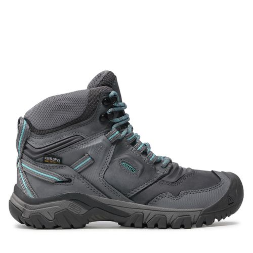 Chaussures de trekking Keen Ridge Flex Mid Wp W 1026085 Steel Grey/Porcelain - Chaussures.fr - Modalova