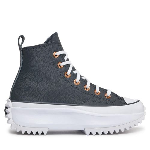 Sneakers Converse Run Star Hike Platform Metallic & Leather A04183C Black - Chaussures.fr - Modalova