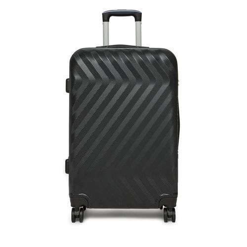 Valise moyenne Pierre Cardin MED12 Noir - Chaussures.fr - Modalova