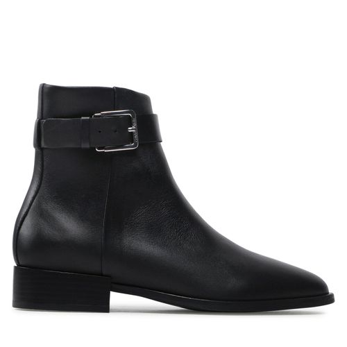 Bottines Calvin Klein Almond Ankle Boot W Hw-Lth HW0HW01303 Noir - Chaussures.fr - Modalova