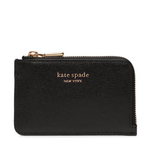 Étui cartes de crédit Kate Spade Morgan Saffiano Leather Zip Ca K8919 Black 250 - Chaussures.fr - Modalova
