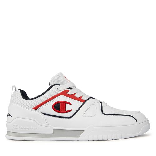 Sneakers Champion 3 Point Low Low Cut Shoe S21882-WW010 Wht/Navy/Red - Chaussures.fr - Modalova