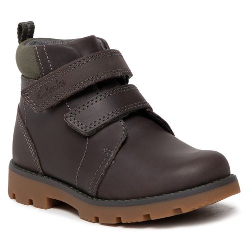 Boots Clarks Heath Strap K 261692697 Grey - Chaussures.fr - Modalova