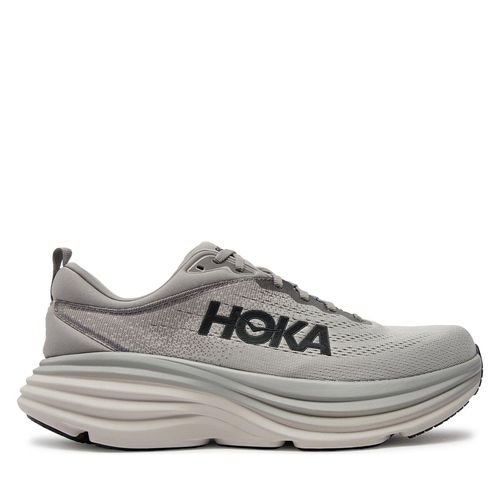 Chaussures de running Hoka Bondi 8 1123202 Gris - Chaussures.fr - Modalova