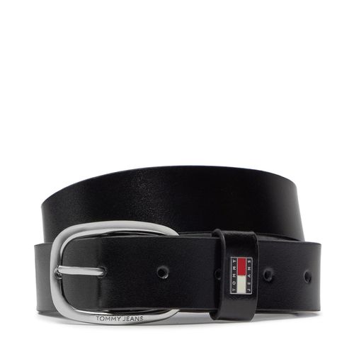 Ceinture Tommy Jeans Tjw Oval 3.0 AW0AW15836 Black BDS - Chaussures.fr - Modalova