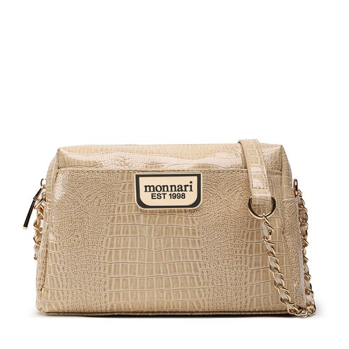 Sac à main Monnari BAG2240-M15 Beige - Chaussures.fr - Modalova