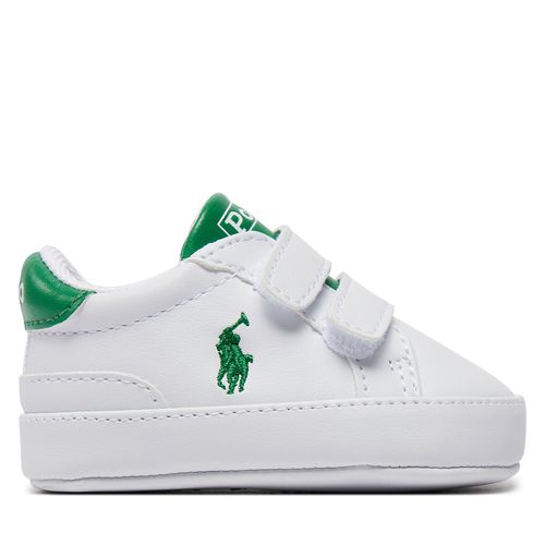 Sneakers Polo Ralph Lauren RL00332100 L White Smooth/Green W/ Navy Pp - Chaussures.fr - Modalova