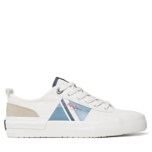 Sneakers Pepe Jeans Allen Flag Color PMS30903 White 800 - Chaussures.fr - Modalova