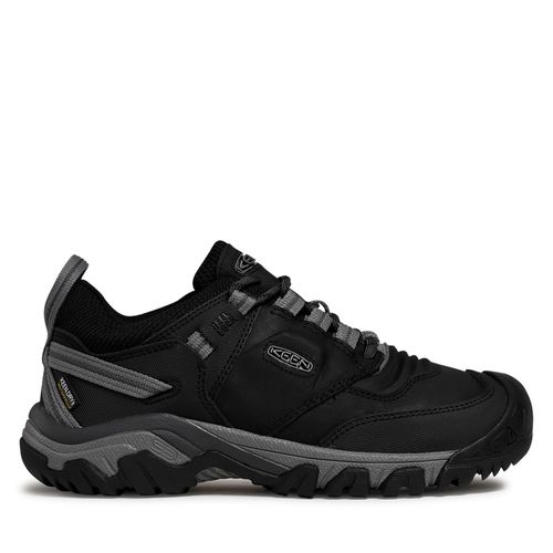 Chaussures de trekking Keen Ridge Flex Wp M 1024916 Black/Magnet - Chaussures.fr - Modalova