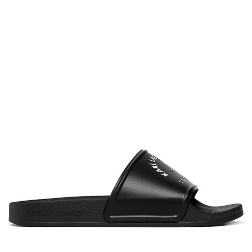 Mules / sandales de bain KARL LAGERFELD KL80908 Black Rubber - Chaussures.fr - Modalova