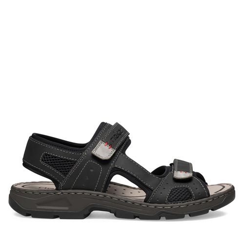 Sandales Rieker 26156-02 Noir - Chaussures.fr - Modalova