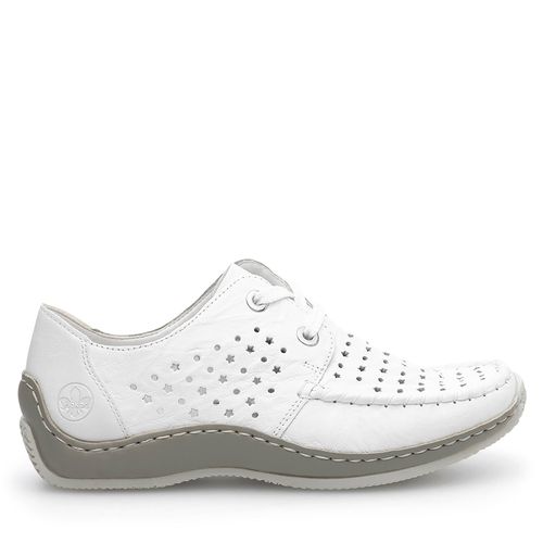 Chaussures basses Rieker L1716-80 Blanc - Chaussures.fr - Modalova