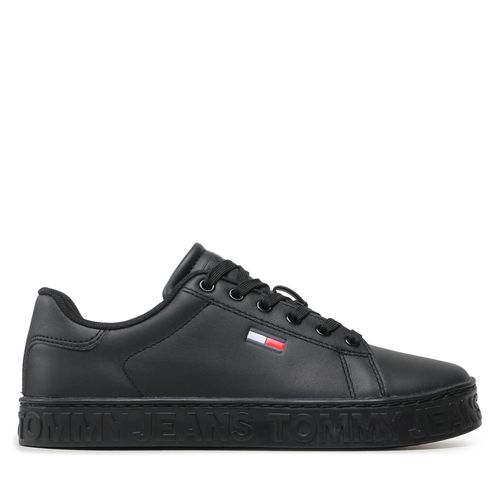 Sneakers Tommy Jeans Cool Ess EN0EN02042 Noir - Chaussures.fr - Modalova
