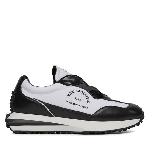 Sneakers KARL LAGERFELD KL53938 Black Lthr/Textile w/White 401 - Chaussures.fr - Modalova