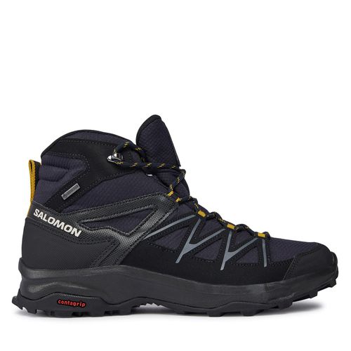 Chaussures de trekking Salomon Daintree Mid Gtx GORE-TEX L41678400 Bleu marine - Chaussures.fr - Modalova
