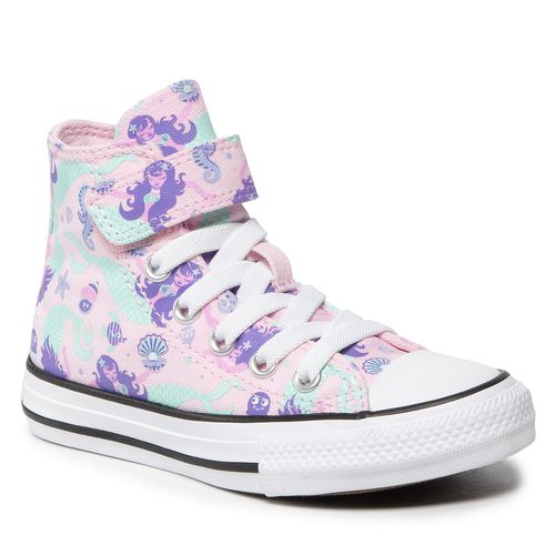 Sneakers Converse Ctas 1V HI 372938C Pink Foam/Wild Lilac/Light Dew - Chaussures.fr - Modalova