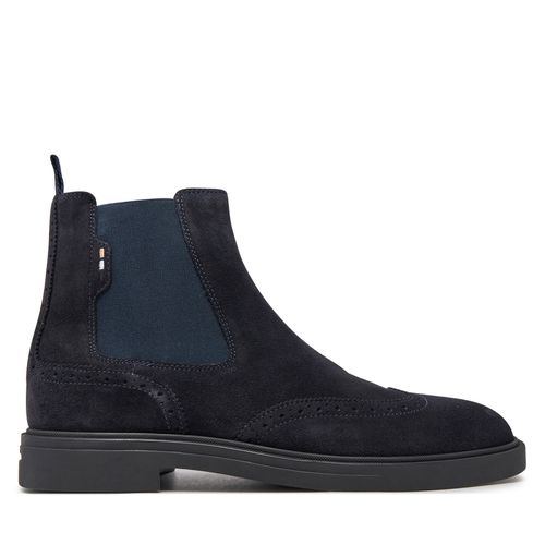 Bottines Chelsea Boss Calev 50523007 Bleu marine - Chaussures.fr - Modalova