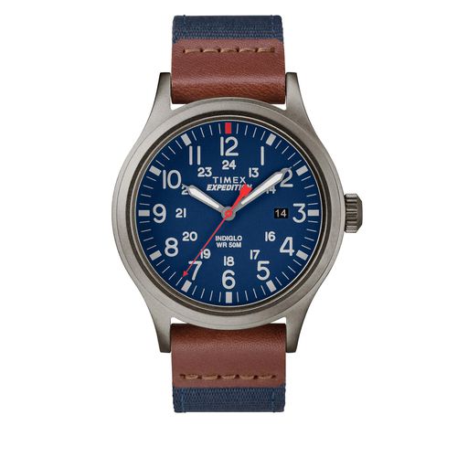 Montre Timex Expedition Scout TW4B14100 Navy/Grey - Chaussures.fr - Modalova