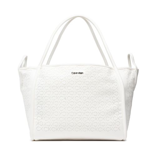 Sac Calvin Klein Calvin Resort Carry All Bag Mesh K60K609404 Blanc - Chaussures.fr - Modalova