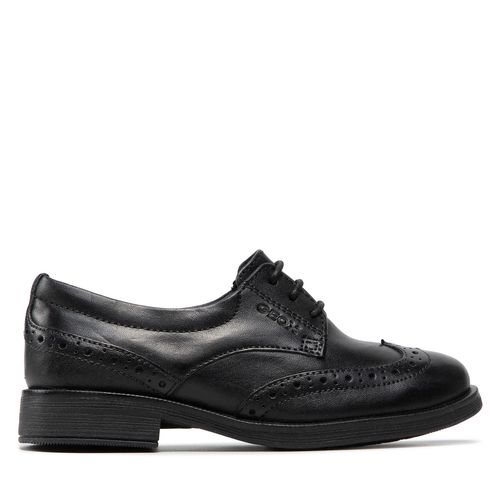Richelieus & Derbies Geox J Agata D J8449D 00043 C9999 S Black - Chaussures.fr - Modalova