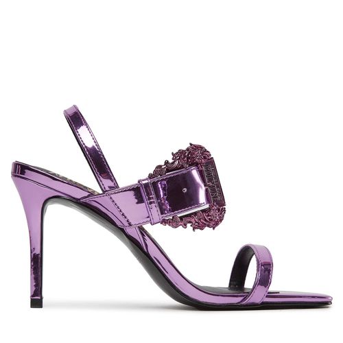 Sandales Versace Jeans Couture 75VA3S71 Violet - Chaussures.fr - Modalova
