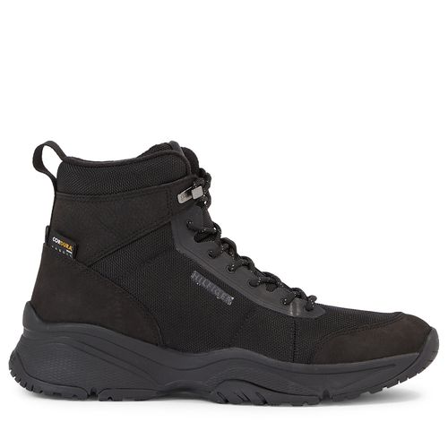 Sneakers Tommy Hilfiger Outdoor Snk Boot Lth Cordura FM0FM04838 Triple Black 0GQ - Chaussures.fr - Modalova
