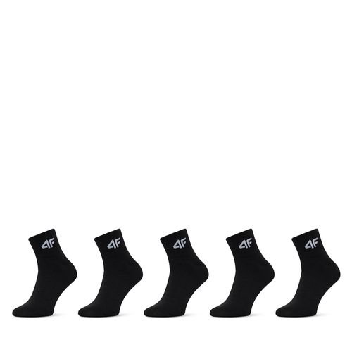 Lot de 5 paires de chaussettes hautes unisexe 4F 4FJWMM00USOCU295 Noir - Chaussures.fr - Modalova