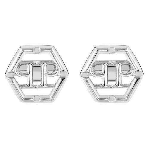 Boutons de manchettes PHILIPP PLEIN Plein Icon PJ9AA10CU Argent - Chaussures.fr - Modalova