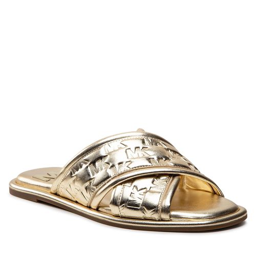 Mules / sandales de bain MICHAEL Michael Kors Gideon Slide 40S2GDFP1M Pale Gold - Chaussures.fr - Modalova