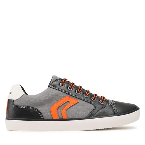 Sneakers Geox J Gisli Boy J155CD010FEC0036 D Grey/Orange - Chaussures.fr - Modalova