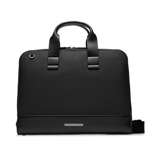 Sac ordinateur Calvin Klein Modern Bar Slim Laptop Bag K50K511246 Noir - Chaussures.fr - Modalova